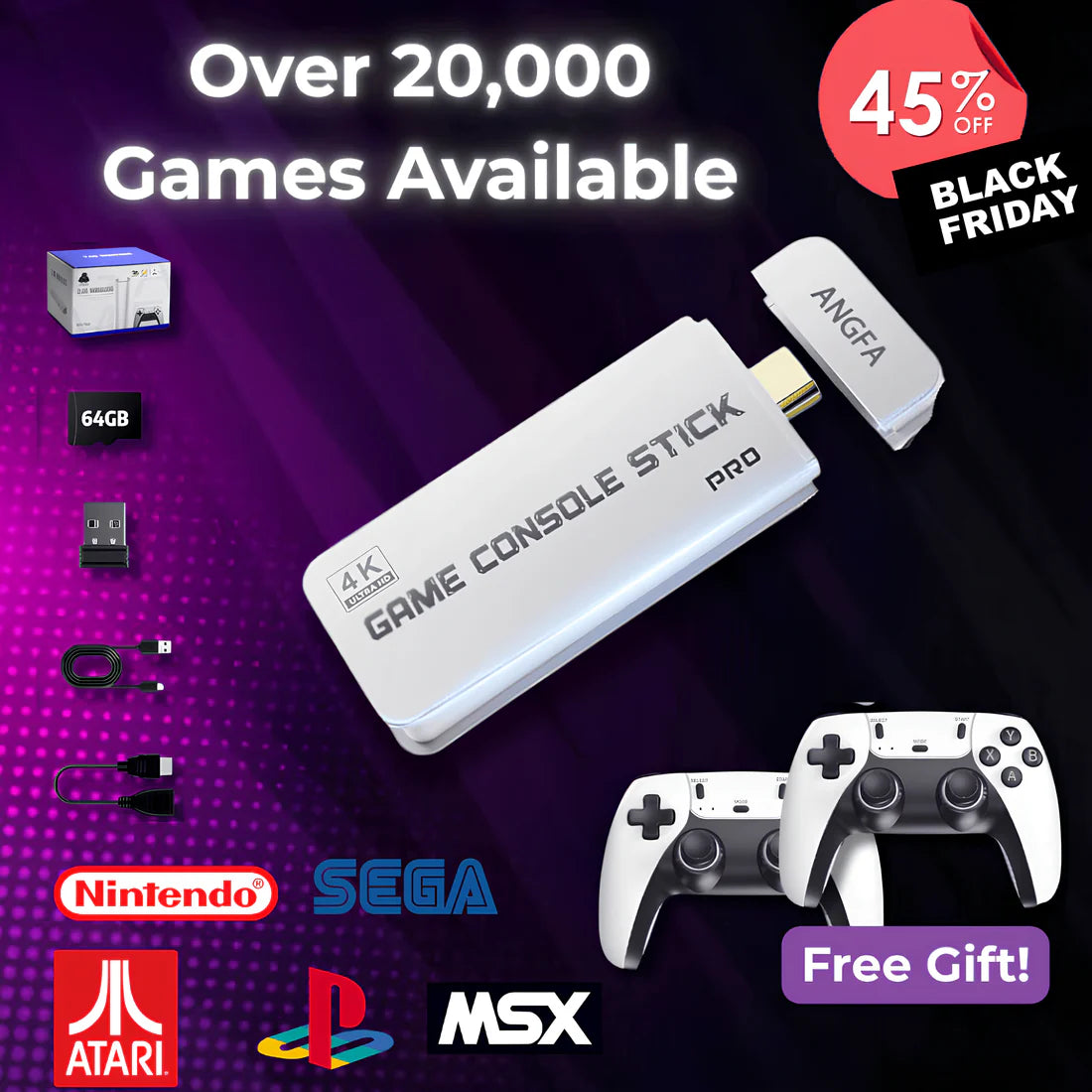 RetroWand™ Console 4K